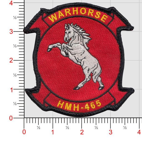 Officially Licensed HMH-465 Warhorse Squadron Patches