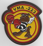 Officially Licensed USMC VMA-223 Leather Squadron Patch