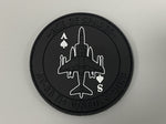 Official VMA-231 Ace of Spades Blackout/glow PVC Patches