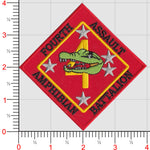 Officially Licensed USMC 4th Amphibian Assault Bn Patch