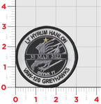 Official VAW-120 Hyrum Hanlon GRYHK 77 Memorial Patch and Sticker