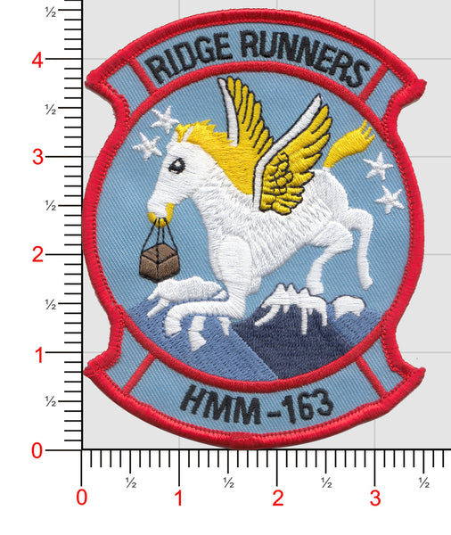 Officially Licensed USMC HMM-163 Ridge Runners Patch