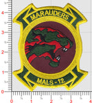 Officially Licensed USMC MALS-12 Marauders Patches