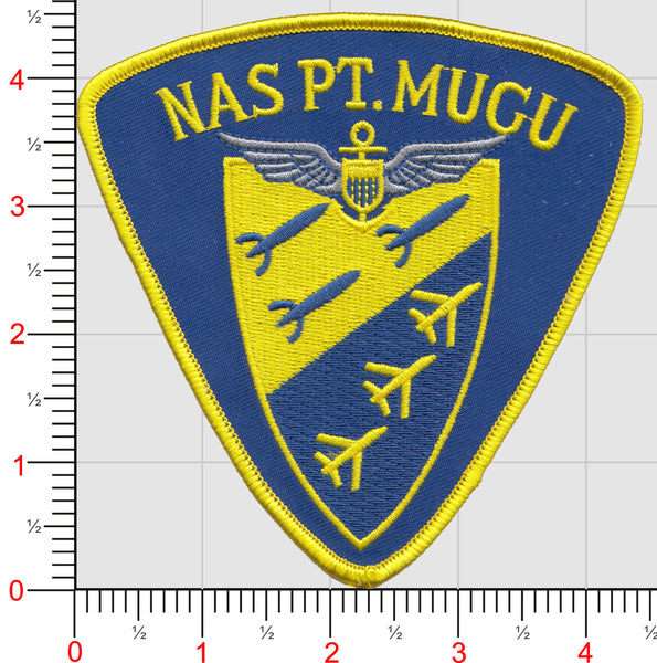 Officially Licensed US Navy NAS Point Mugu Patch