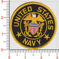 Officially Licensed US Navy Officer Crest Shoulder Patch