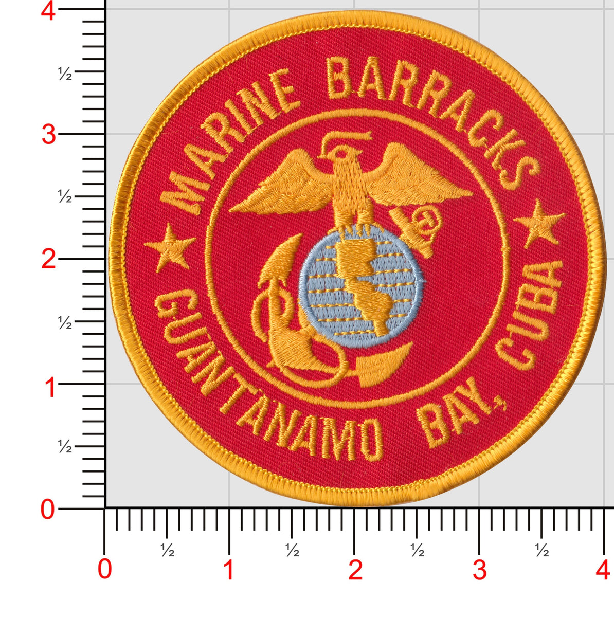 Buy USMC Marine Barracks Guantanamo Bay – MarinePatches.com - Custom ...