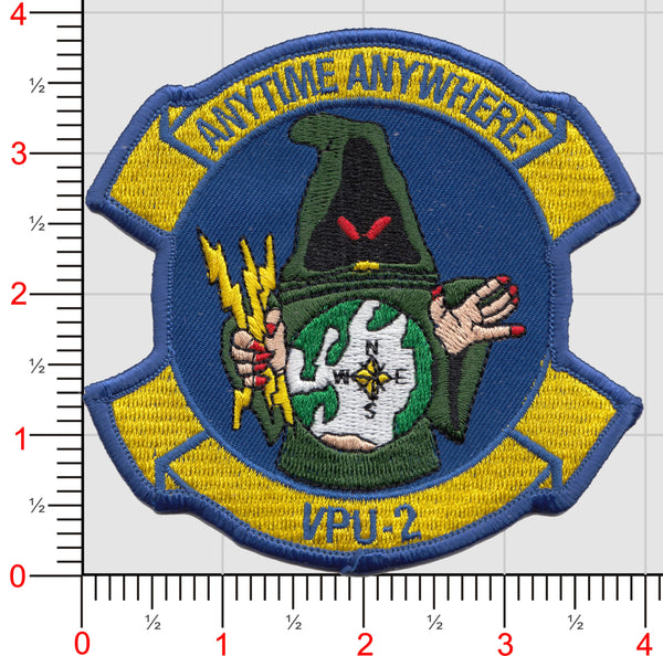 Officially Licensed US Navy Official VPU-2 Wizards Patch