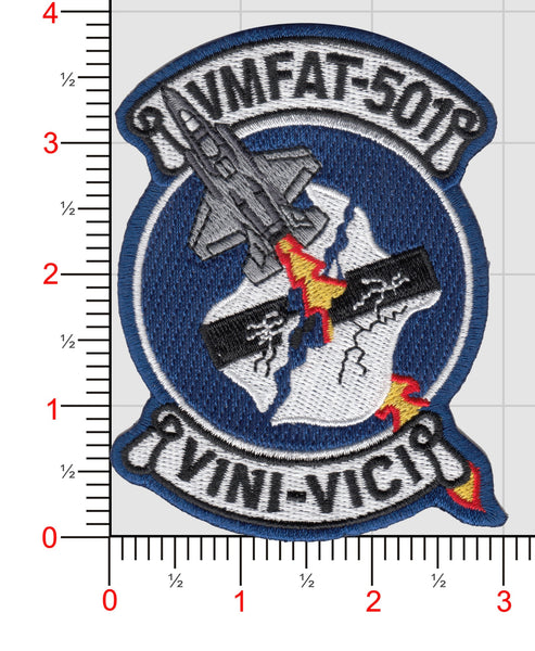 Officially Licensed USMC VMFAT-501 Warlords Squadron Patch