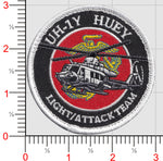 Officially Licensed USMC UH-1Y Huey Light/Attack Team TMS Patch