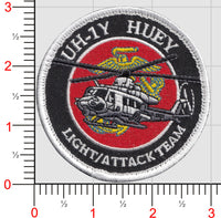 Officially Licensed USMC UH-1Y Huey Light/Attack Team TMS Patch