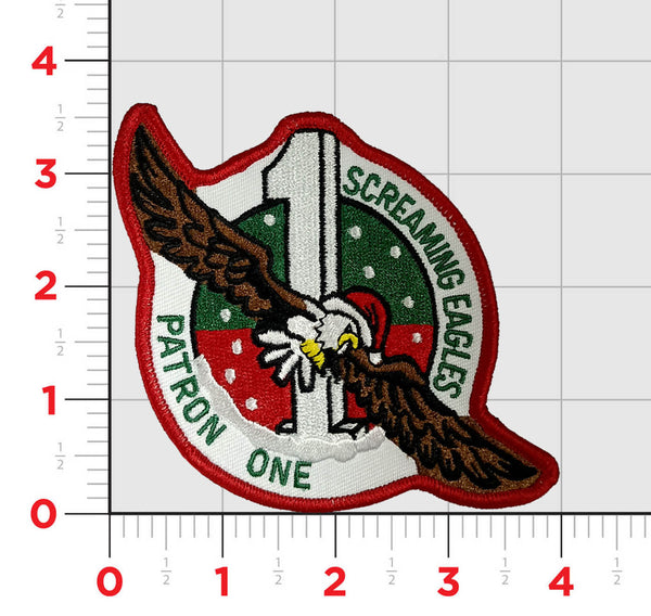 Official VP-1 Screaming Eagles Christmas Patch