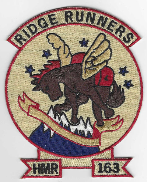 Officially Licensed USMC HMR-163 Ridge Runners Patch