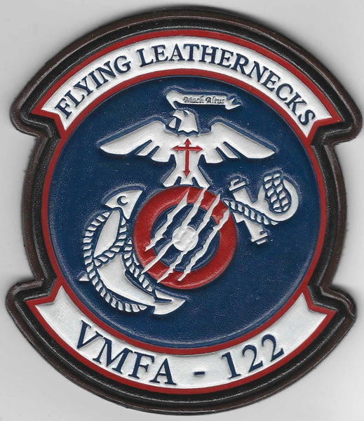 VMFA-122 Flying Leatherneck Leather Patches
