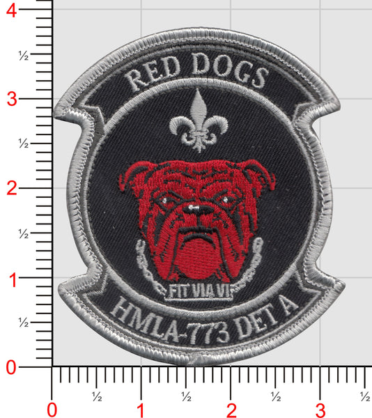 Official HMLA-773 Det A Mardi Gras Patches – MarinePatches.com