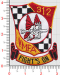 Officially Licensed USMC VMFA-312 Checkerboards Squadron Patch