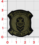 Officially Licensed USMC VMFA-314 Black Knights Chest Patches