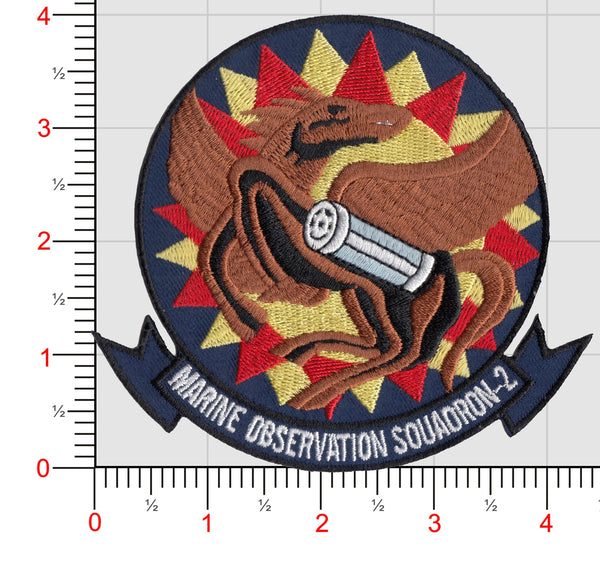 Officially Licensed USMC VMO-2 Squadron Patch