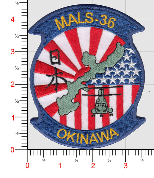 Officially Licensed USMC MALS-36 Okinawa Patch
