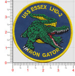 Officially Licensed US Navy USS Essex Gator Patch