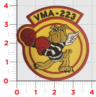 Officially Licensed USMC VMA-223 Bulldogs Patch