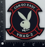 Officially Licensed USMC VMAQ-2 Playboys PVC Patches
