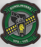 Officially Licensed VFA-105 Gunslingers Leather Patch