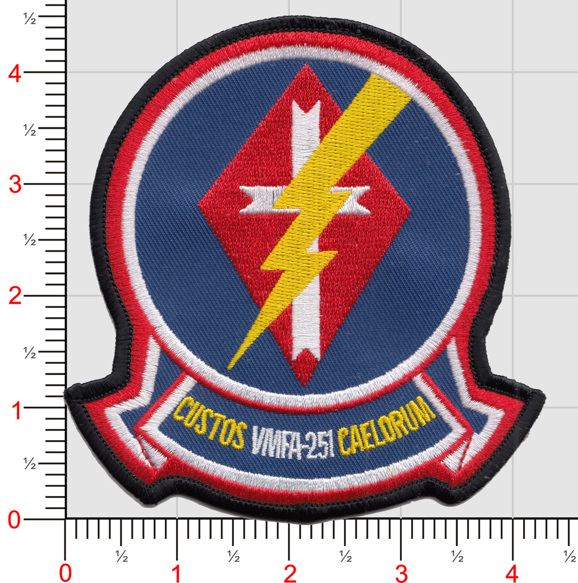 Officially Licensed USMC VMFA-251 Thunderbolts Patch – MarinePatches ...