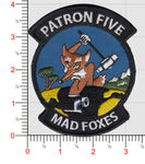 Officially Licensed US Navy VP-5 Mad Foxes Patch
