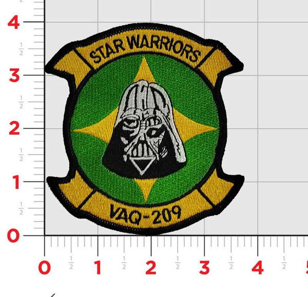 Officially Licensed US Navy  VAQ-209 Star Warriors Squadron Patch