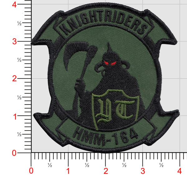 Officially Licensed USMC HMM -164 Knightriders Patch