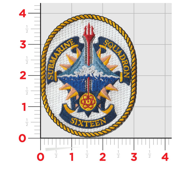 US Navy Submarine Squadron 16 Patch – MarinePatches.com - Custom