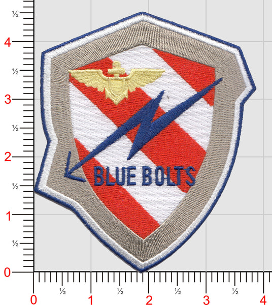 Officially Licensed US Navy VA-172 Blue Bolts Patch