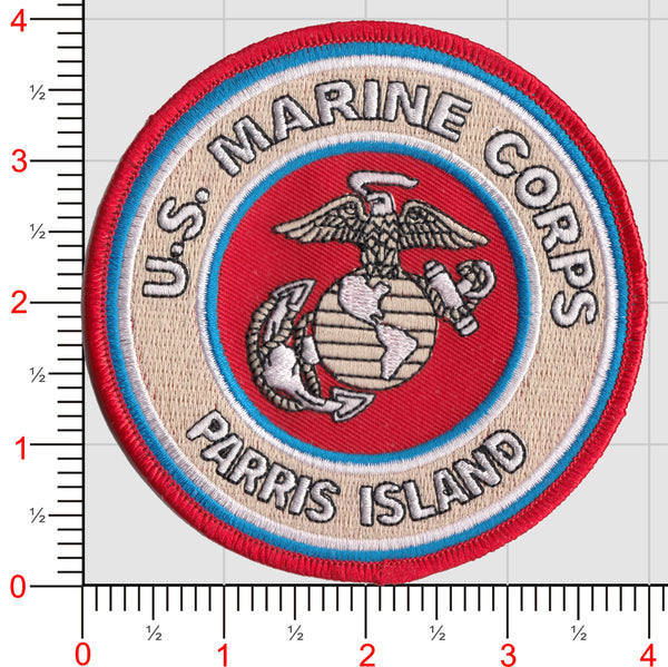 Officially Licensed USMC MCRD Parris Island Patch