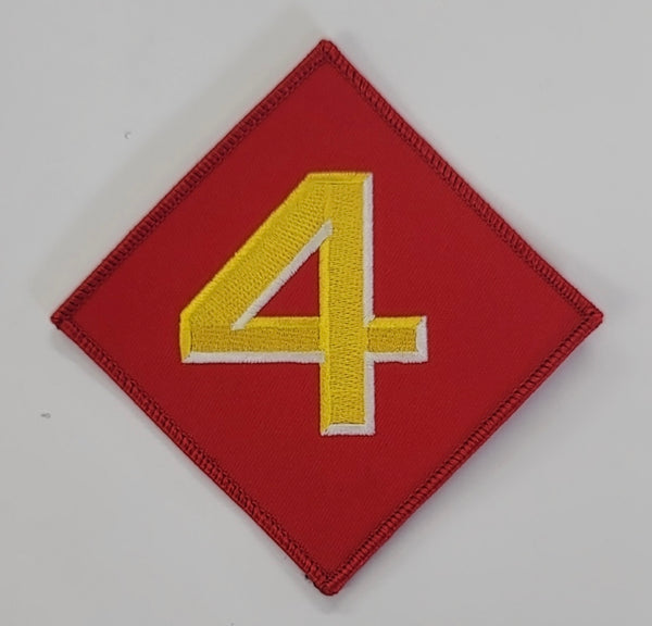 Officially Licensed USMC 4th MARDIV Patch