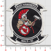 Officially Licensed USMC MALS-42 War Hammers Patch