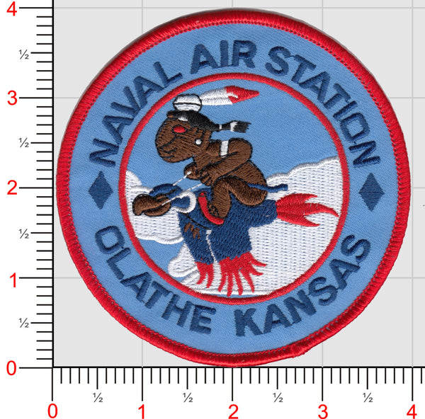 Officially Licensed US Navy NAS Olathe Patch