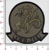 Officially Licensed USMC VMM-268 Red Dragons Patch