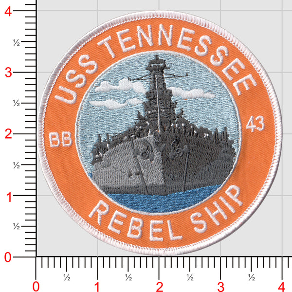 USS Tennessee BB-48 Patch