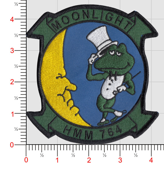 Officially Licensed USMC HMM-764  Moonlight Patch