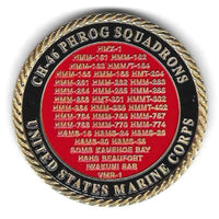 Officially Licensed USMC CH-46 Phrog Coin