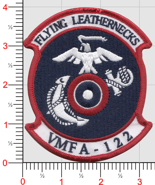 Officially Licensed USMC VMFA-122 Flying Leathernecks Squadron Patch