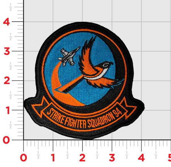 Officially Licensed US Navy VFA-94 Mighty Shrikes DET Patch