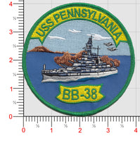 USS Pennsylvania BB-38 Patch