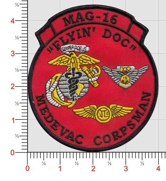 Officially Licensed MAG-16 Med Evac Patch