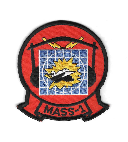 Officially Licensed Marine Aviation Support Squadron MASS-1 Patch