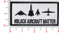 #Black Aircraft Matter Patch