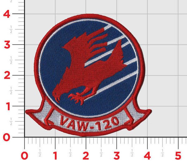 Officially Licensed US Navy VAW-120 Greyhawks Squadron Patch