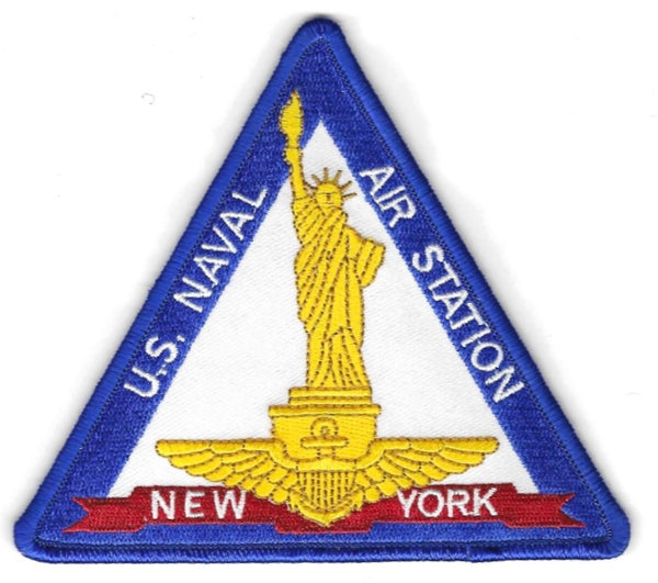 Officially Licensed US Navy NAS New York Patch