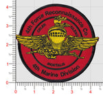 Officially Licensed USMC 4th Force Recon 4th MARDIV Patch