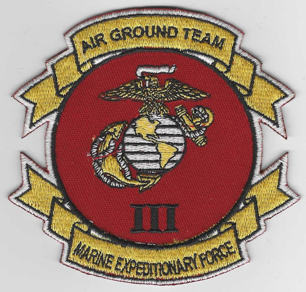 Officially Licensed USMC 3rd Marine Expeditionary Force MEF Patch